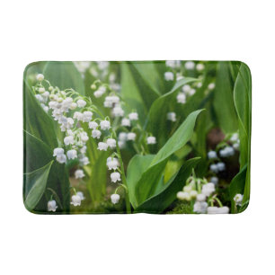 Blommor Lily of the Valley Sverige Badrumsmatta