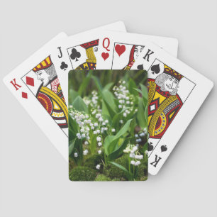 Blommor Lily of the Valley Sverige Casinokort