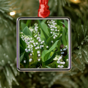Blommor Lily of the Valley Sverige Julgransprydnad Metall