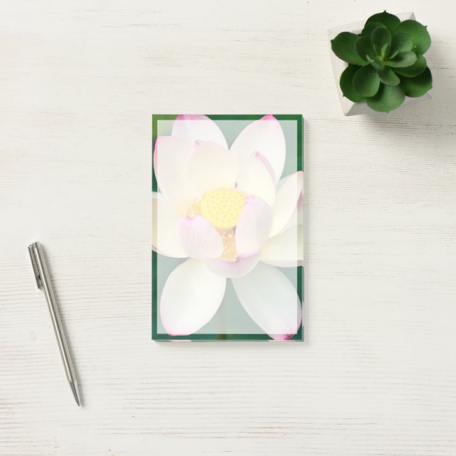 Blommor | Lotus Vatten Flower Post-it Block (Kontor)