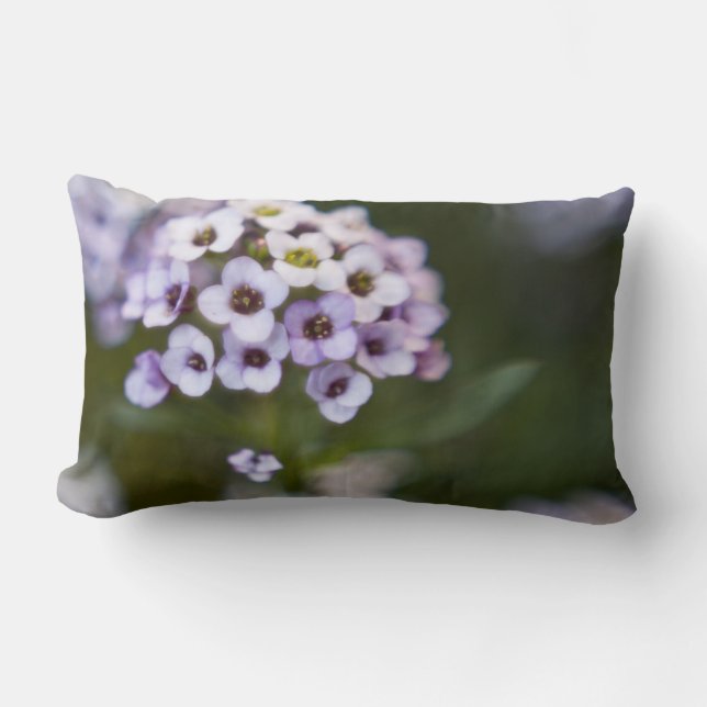 Blommor Lumbarkudde (Framsida)