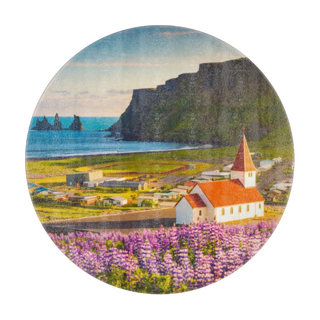 Blommor | Lupiner i södra Islandet i Bloom (Framsidan)