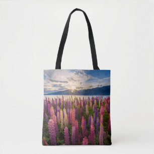 Blommor   Lupines Nya Zeeland Tygkasse