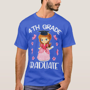 Blommor, Lycklig, högre flicka 4:e Klass Student-k T Shirt