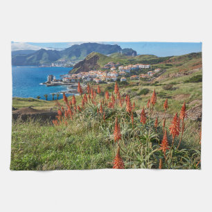 Blommor   Madeira Island Portugal Kökshandduk