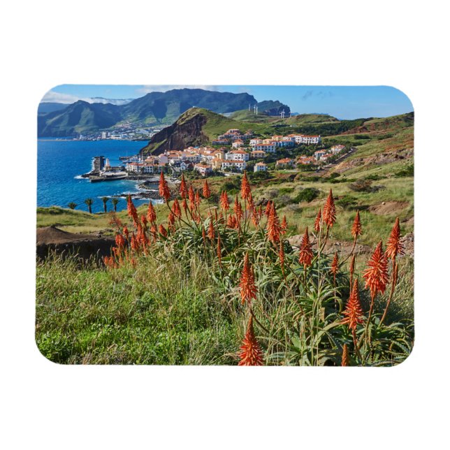 Blommor | Madeira Island Portugal Magnet (Horisontell)