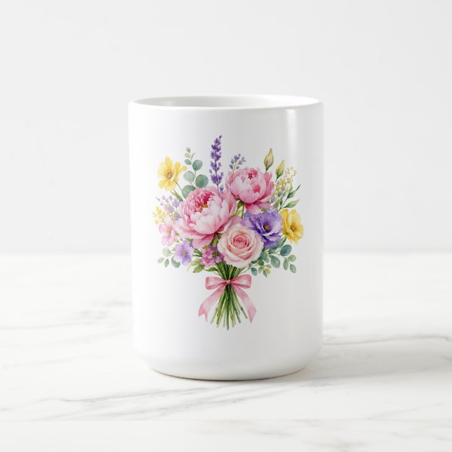 Blommor Magisk Mugg (Center)