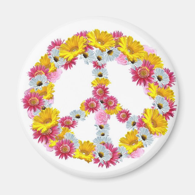 blommor magnet (Framsidan)