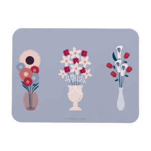 Blommor Magnet