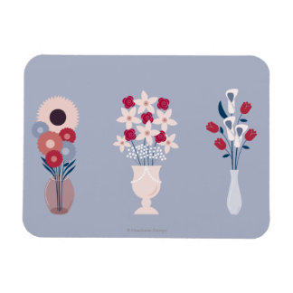 Blommor Magnet