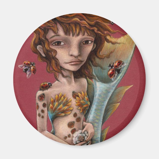 Blommor Magnet (Framsidan)