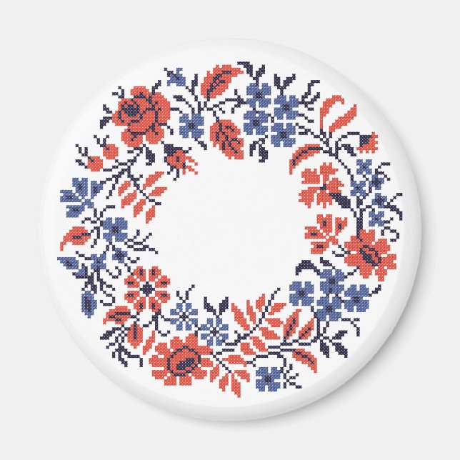 Blommor Magnet (Framsidan)