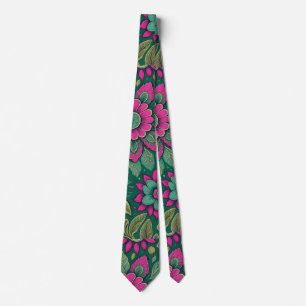 Blommor Mandala Blommar rosa Greenlue Slips