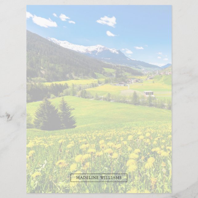 Blommor | Maskros Grisons, Schweiz (Framsida)