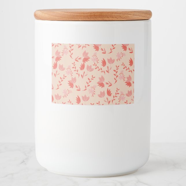 Blommor Mat Etiketter (Framsida)