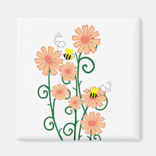 Blommor med binas magnet