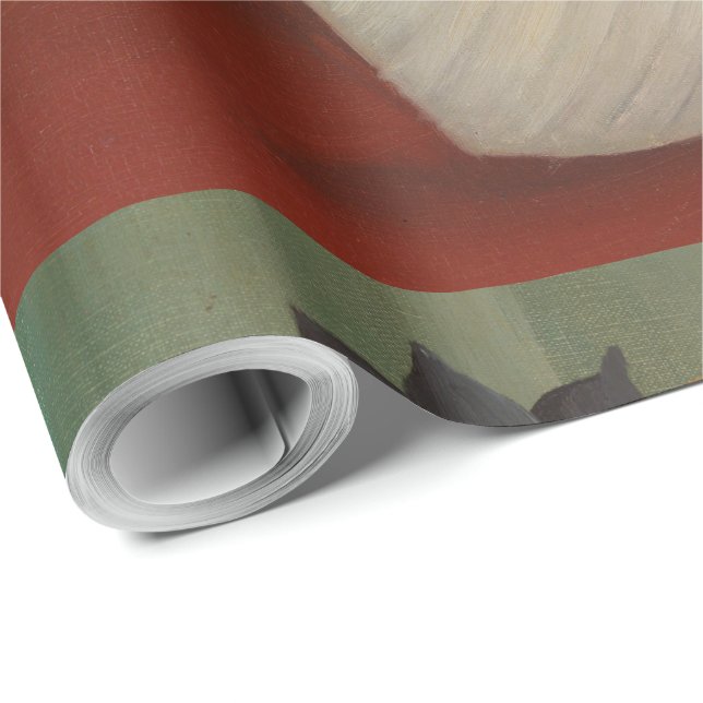 Blommor med China Asters och Tokyos Presentpapper (Rullad Hörn)