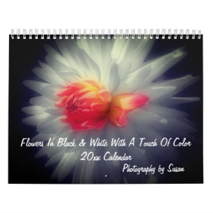 Blommor Med En Nyans Av Färg Kalender