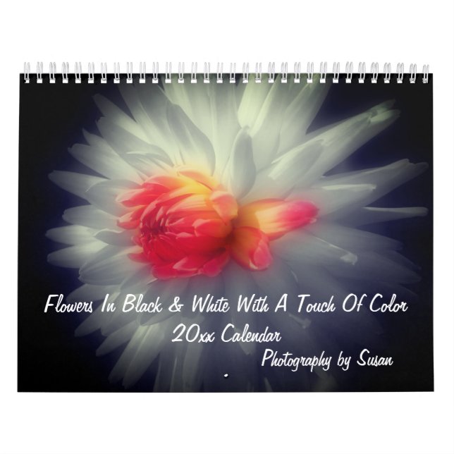 Blommor Med En Nyans Av Färg  Kalender (Omslag)