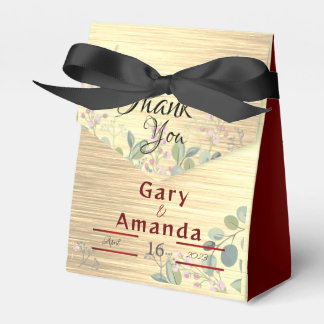 Blommor med Löv Presentaskar