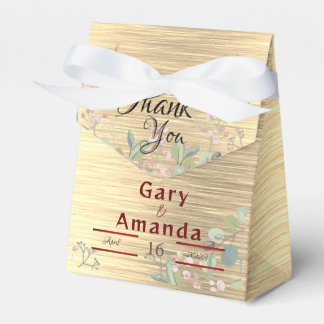 Blommor med Löv Presentaskar