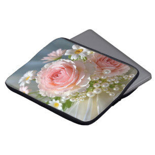 Blommor med tidlös extravagant elegans laptop fodral