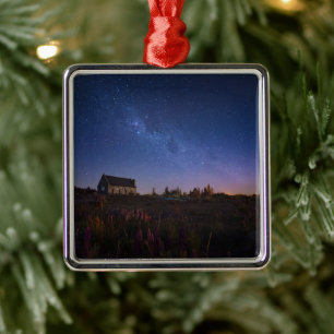 Blommor Milky Way Nya Zeeland Julgransprydnad Metall
