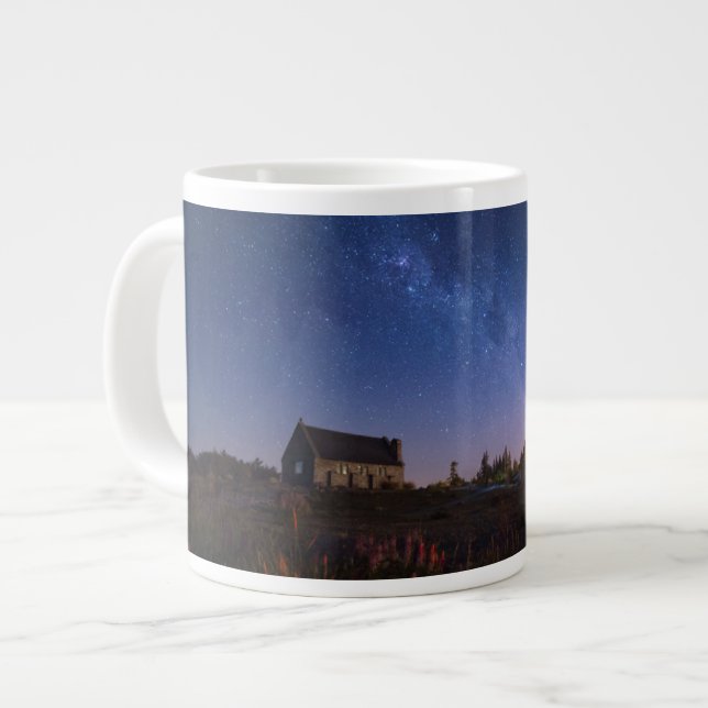 Blommor | Milky Way Nya Zeeland Jumbo Mugg (Framsida vänster)