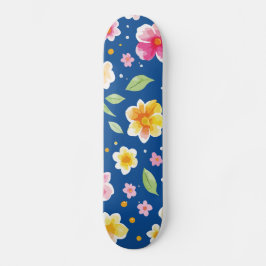 Blommor Mini Skateboard Bräda 18,5 Cm