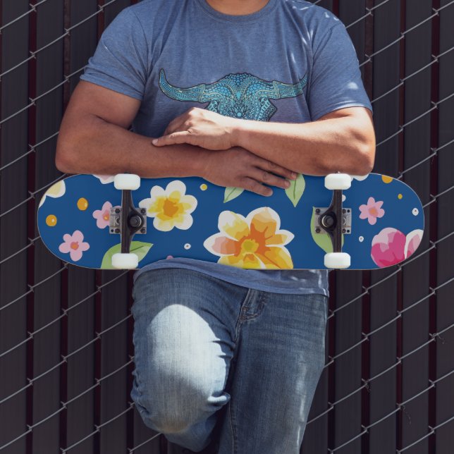 Blommor Mini Skateboard Bräda 18,5 Cm (Utomhus 3)