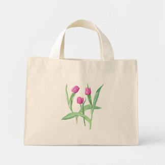 blommor mini tygkasse