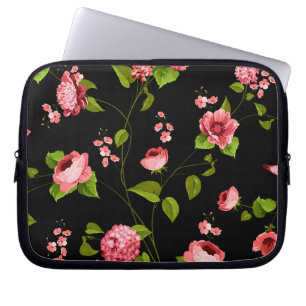 Blommor Mönster 18 Laptop Fodral
