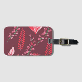 Blommor mönster. bagagebricka