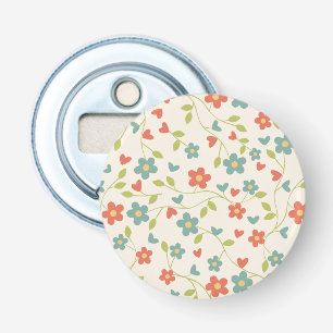 Blommor Mönster Flaska-öppnare Flasköppnare