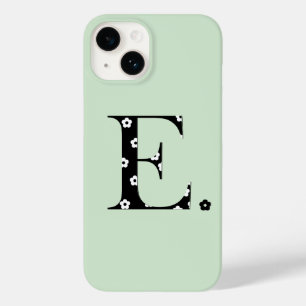 Blommor, mönstrad Brev E Fodral-Mate iphone case