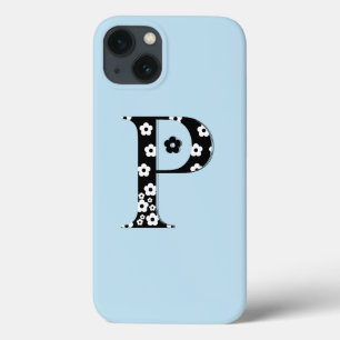 Blommor, mönstrad Brev P Fodral-Mate iphone case