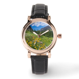 Blommor   Montana Flower Väg Armbandsur