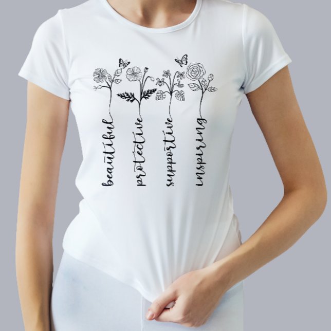 Blommor Mors dag Gift T-shirt (Skapare uppladdad)