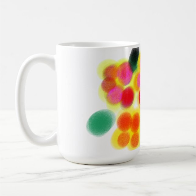 Blommor mors dag kaffemugg (Vänster)