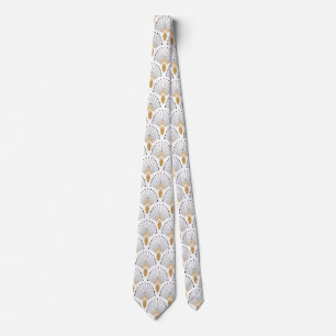Blommor Motif för vit, Guld och svart konst Deco F Slips