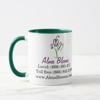 Blommor Mugg