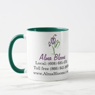 Blommor Mugg
