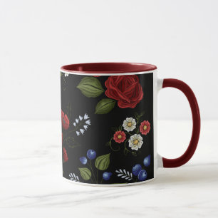 Blommor Mugg