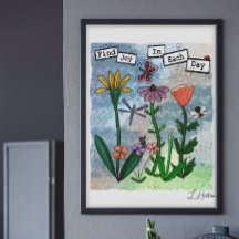 Blommor, Musik noter och Joy Artwork