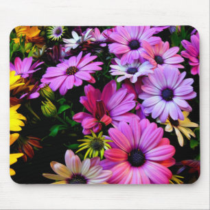 Blommor, musknapp musmatta