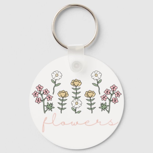 Blommor Nyckelring (Framsida)