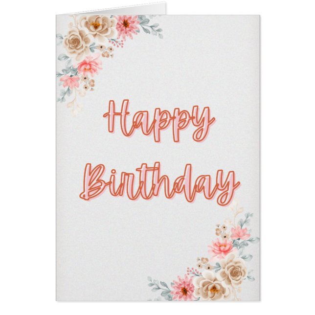  blommor OBS kort (Framsidan)