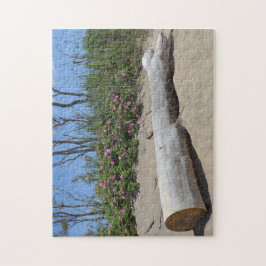 Blommor och avverkare pussel