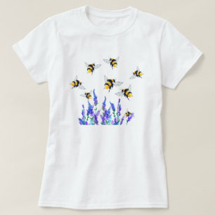 Blommor och bin T-Shirt