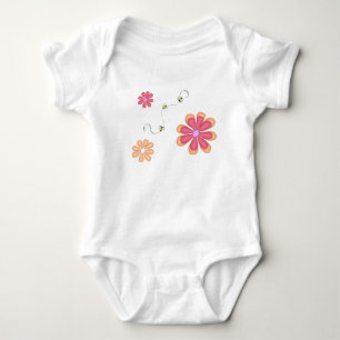 Blommor och bin t shirt